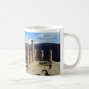 De tempel van Apollo - Delphi Koffiemok