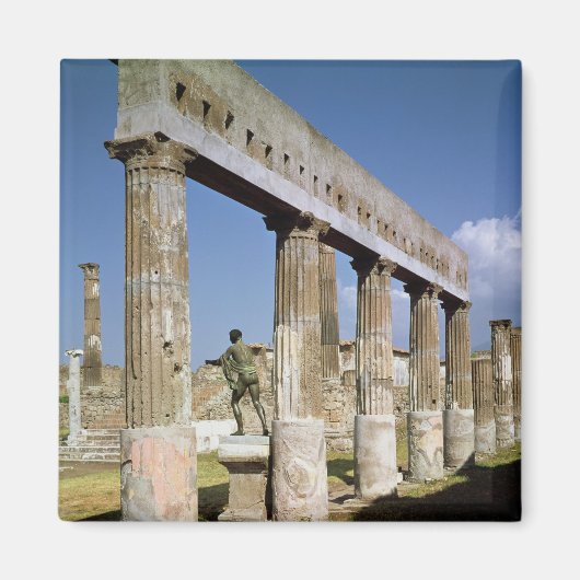 De tempel van Apollo Magneet (Voorkant)