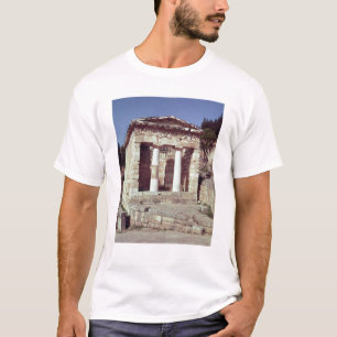De tempel van de schatten van de Atheense bevolkin T-shirt