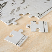 De tempel van Mekka (graving) Legpuzzel (Zijkant)