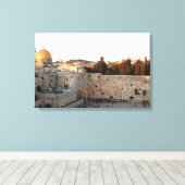 De Tempelberg in Jeruzalem Canvas Afdruk (Insitu (Houten vloer))