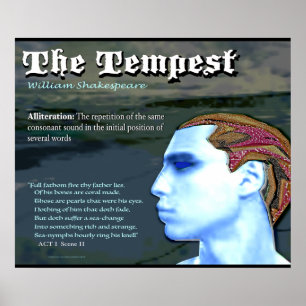 De Tempest-beluchting Poster