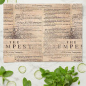 De Tempest Shakespeare Play Kitchen Towel Theedoek (Gevouwen)