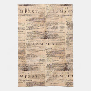 De Tempest Shakespeare Play Kitchen Towel Theedoek
