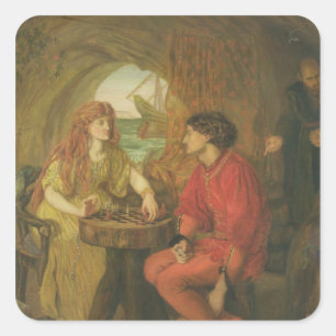 De Tempest Vierkante Sticker
