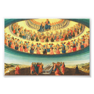 De Tenhemelopneming van de Maagd Maria Foto Afdruk
