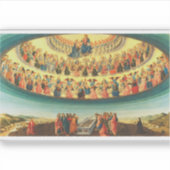 De Tenhemelopneming van de Maagd Maria Sticker (Voorkant)