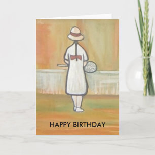 DE TENNIS PLAYER KAART