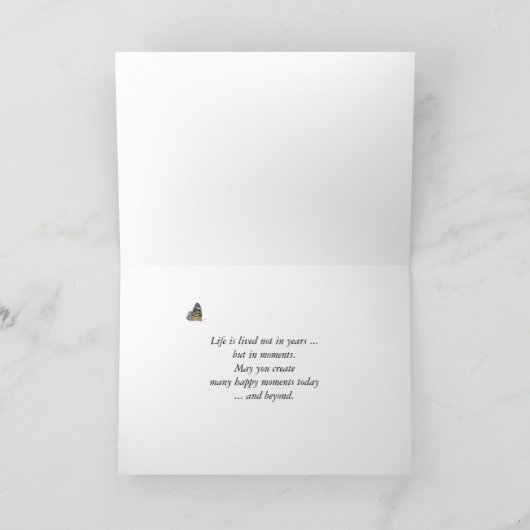 De Tennisschoen van de verjaardag Kaart (Binnen)