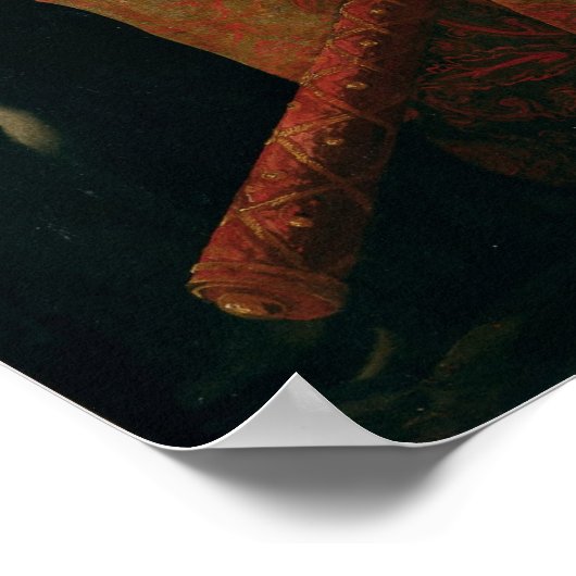 De tentoonstelling van het lichaam van St. Bonaven Poster (Hoek)