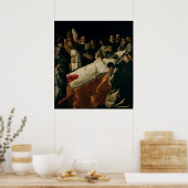 De tentoonstelling van het lichaam van St. Bonaven Poster (Keuken)