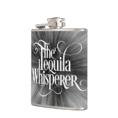 De "Tequila Whisperer-fles" Heupfles (Links)