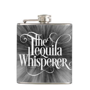 De "Tequila Whisperer-fles" Heupfles