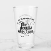 De Tequila Whisperer Glass Glas (Achterkant)