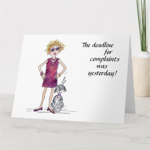 De termijn voor het indienen van klachten was gist kaart