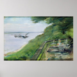 De Terrace in het restaurant van Jacob in Niensted Poster