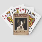 De Terrier Bouncy Boston Speelkaarten (Achterkant)