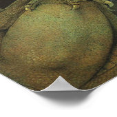 De terughoudende draak, Maxfield Parrish Poster (Hoek)