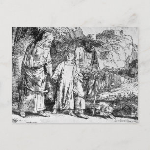 De terugkeer uit Egypte, of Jezus Christus Briefkaart