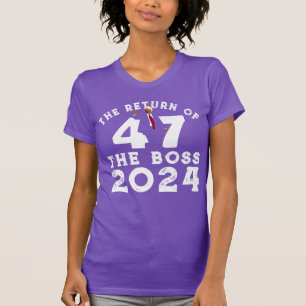 DE TERUGKEER VAN DE BAAS TRUMP 2024 T-SHIRT