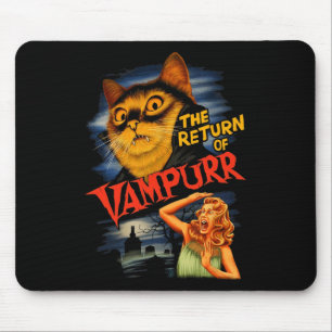 De terugkeer van de funny Cat van Vampurr Muismat