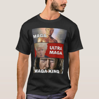 De terugkeer van de grote Maga King Trump Ultra Ma T-shirt