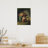 De terugkeer van de kudde poster (Keuken)