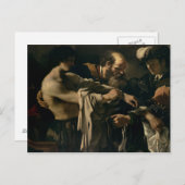 De terugkeer van de prodigal Son Briefkaart (Voorkant / Achterkant)