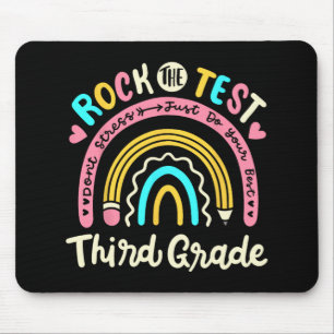 De Test Derde Grade Rainbow Test Dag Teacher Stud Muismat