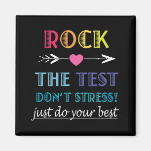 De Test-grappige School Student Teacher Day Magneet