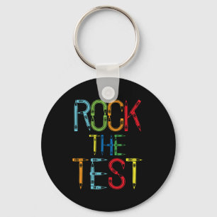 De Test Leraar Test Dag Grappige Testdag Leraar Sleutelhanger