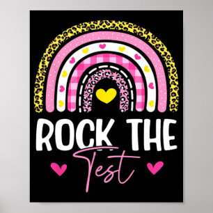 De Test Leraar Test Dag Testen Dag Grappige Leraar Poster