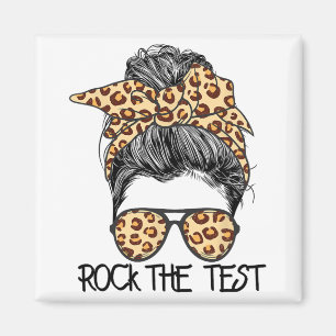 De Test Messy Bun Teacher Test Dag Testen Dag Te Magneet