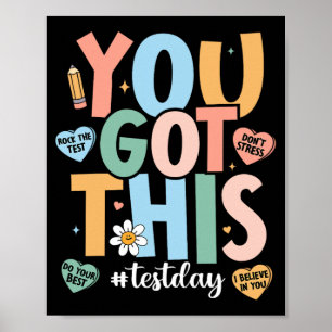 De test Motivatie testdag leraar die je hebt Poster