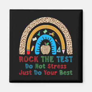 De test niet stress doen gewoon beste grappige ler magneet