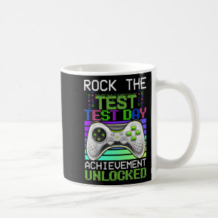 De Test Teacher Day Gaming Gamer Test Day Ontgrend Koffiemok