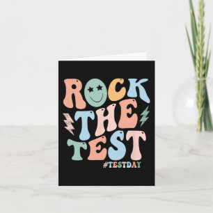 De testdag Retro Motivatie Teacher St Kaart