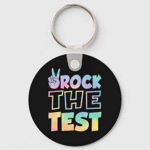 De testdag Retro Motivatie Teacher St Sleutelhanger