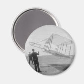 De testvlucht van de gebroeders Wright Magneet (Voorkant / Achterkant)