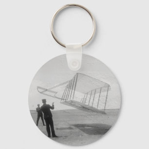 De testvlucht van de Wright Brothers Sleutelhanger