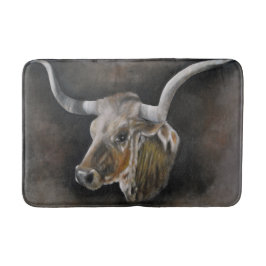 De Texas Longhorn Badmat