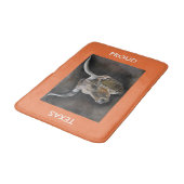 De Texas Longhorn Badmat (Gekanteld)