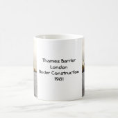 De Thames Barrier London Construction Koffiemok (Center)