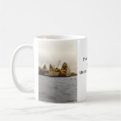 De Thames Barrier London Construction Koffiemok (Links)