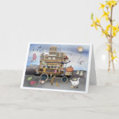 De Thanksgiving Transport Omnibuskaart Kaart (Gele Bloem)