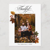 De Thanksgiving van het Manuscript van de kalligra Briefkaart (Voorkant)