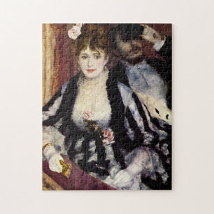 De theaterdoos van Renoir Impressionist Painting Legpuzzel