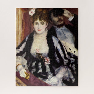 De theaterdoos van Renoir Impressionist Painting Legpuzzel