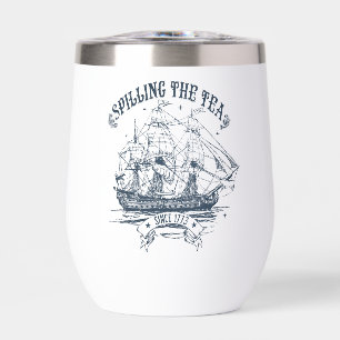 De thee morsen sinds 1773 Zeilboot