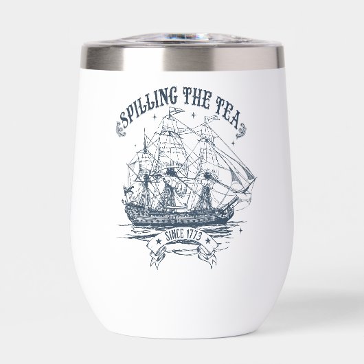 De thee morsen sinds 1773 | Zeilboot (Voorkant)